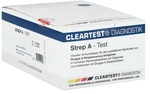 Servoprax GmbH Cleartest Strep A-Test (10 Teststreifen) zum Rachenabstrich C3