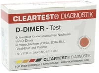 Servoprax GmbH Cleartest D-Dimer Schnelltest mit Pufferl&ouml;sung &ndash; 1 Test C30501-E