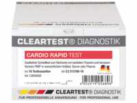 Servoprax Cleartest Cardio Rapid Sofort-Infarkt-Diagnose 10 Test- Kassetten C3