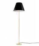 Luceplan Costanza Stehleuchte, Gestell messing (wei&szlig;) wei&szlig;
