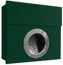 Radius Design Letterman 1 Briefkasten (ohne Klingel, dunkelgr&uuml;n (RAL 6005),...
