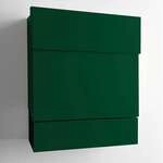 Radius Design Letterman 5 Briefkasten (ohne Klingel, dunkelgr&uuml;n (RAL 6005),...