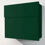 Radius Design Letterman 4 Briefkasten (ohne Klingel, dunkelgr&uuml;n (RAL 6005), ohne...