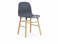 Normann Copenhagen Form Stuhl blau | Eiche | Kunststoff 602819
