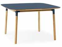 Normann Copenhagen Form Tisch 120 x 120cm | blau | Eiche 602831