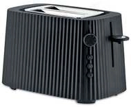 Alessi Pliss&eacute; Toaster (schwarz mit Reliefdekor) schwarz mit Reliefdekor MDL08 B