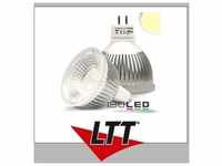ISOLED MR16 LED Strahler 6W GLAS-COB, 70°, warmweiß, dimmbar