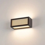 SLV BOX-L E27 Wandleuchte, eckig, anthrazit, E27, max. 18W - Stand-, Wand- und