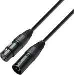 Adam Hall Cables K3 DMF 0050 DMX Kabel XLR male auf XLR female 0,5 m