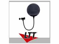 OMNITRONIC Mikrofon-Popfilter, Metall schwarz