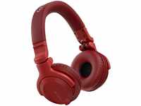 Pioneer DJ HDJ-CUE1BT-R - DJ Kopfhörer mit Bluetooth, rot