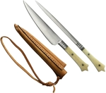 MIttelalterliches Messer und Spie&szlig; Set