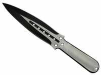 GT-DEKO - Fantasy und Schwert Shop Wurfmesser schwarz beschichtet