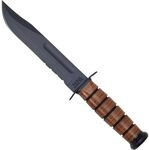 KA-Bar USMC Kampfmesser mit Wellenschliff