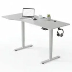 Schreibtisch Office Stand - Wei&szlig;