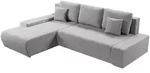 Sofa Iseo mit Schlaffunktion - Hellgrau