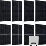 Juskys 300717, Juskys Solaranlage Set mit 8 Longi 400 W Solarpaneele & Wechselrichter