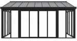 Wintergarten mit Acryl-Verglasung - Dunkelgrau