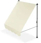 Klemmmarkise Kapstadt mit Handkurbel - Beige