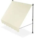 Klemmmarkise Kapstadt mit Handkurbel - Beige
