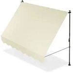 Klemmmarkise Kapstadt mit Handkurbel - Beige