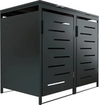 Juskys 301022, Juskys Metall M&uuml;lltonnenbox Arel