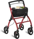 Rollator f&uuml;r die Wohnung - Rot