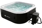 Whirlpool aufblasbar f&uuml;r 4-6 Personen - Schwarz / Wei&szlig;