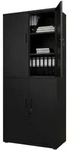 Aktenschrank aus Metall - Schwarz