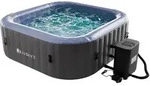 Whirlpool aufblasbar f&uuml;r 4-6 Personen - Grau / Blau