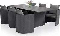 Juskys 301561, Juskys Premium Sitzgruppe Costa Luna