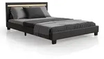 Polsterbett Paris - Schwarz