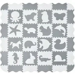 Puzzlematte f&uuml;r Babys und Kinder - Wei&szlig;