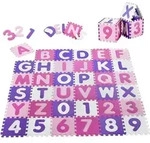Puzzlematte f&uuml;r Babys und Kinder - Rosa