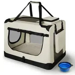 Hundebox Auto faltbar Lassie - Beige