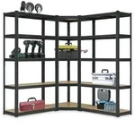 3er Regalsystem 1 Corner & 2 Basic - Grau