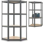 Eckregal Corner Easy 160 x 75 x 40-75 cm - Grau