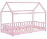 Kinderbett Marli 90 x 200 cm - Rosa