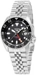 Seiko Men's SSK001K1 Sports Black Dial GMT Watch