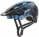 Uvex react Jr. MIPS - Junioren MTB Helm - Azure Deep Space Matt