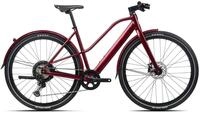 Orbea VIBE MID H10 MUD - 28 Zoll 248Wh 12K Trapez - Metallic Dark Red