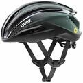 Uvex Surge aero MIPS Rennradhelm - black-sage green matt