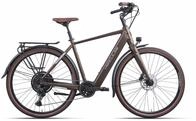 HERCULES Urbanico I-10 - 28 Zoll 410Wh 10K Diamant - nutria gold-matt