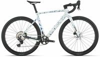 Scott Addict Gravel 30 - 28 Zoll 12K Diamant - white splatter blue