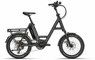 i:SY S10 Adventure - 20 Zoll 545Wh 10K Compact - pepper black