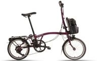 Brompton New C line Electric High - 16 Zoll 345Wh 4K Faltrad - Amethyst Lacquer