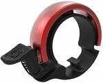 Knog Oi Classic Large Fahrradklingel - schwarz/rot