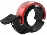 Knog Oi Classic small Fahrradklingel - schwarz/rot