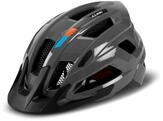 Cube Helm Steep - glossy grey'n'orange