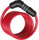 Abus Spiralkabelschloss Zahlencode Star 4508C/150 - red